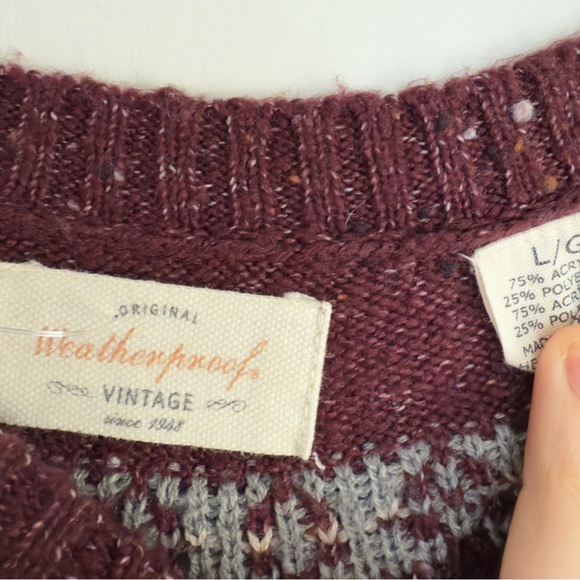 Weatherproof fairisle Sweater Size: L - Picture 3 of 4